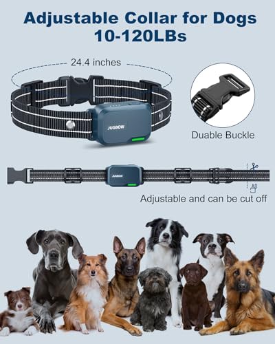 Dog Shock Collar Dark Blue 1 Pack