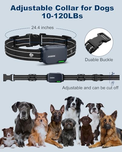 Dog Shock Collar Dark Blue 1 Pack