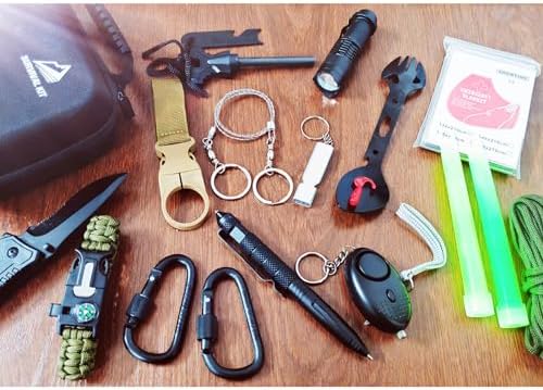 Survival Gear and Equipment 20 In 1