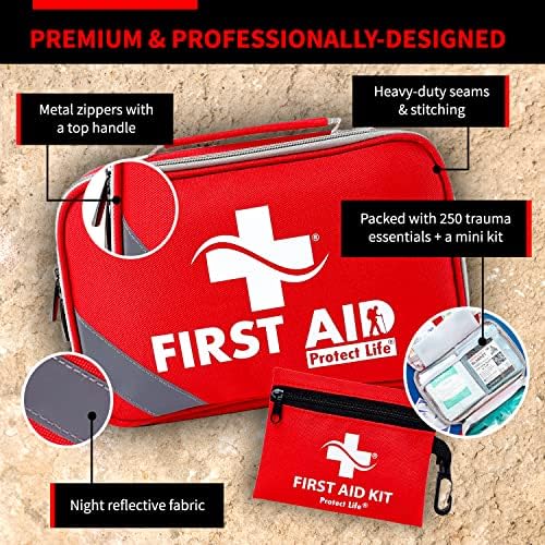 Protect Life First Aid Kit 250 Pieces