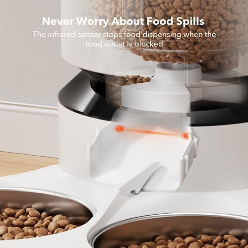 Automatic Cat Feeder White Regular