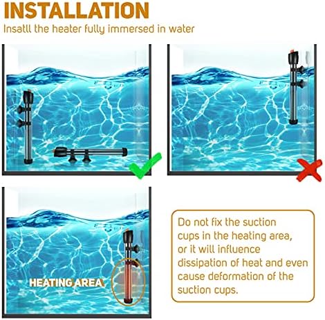 Submersible Aquarium Heater 25 Watts